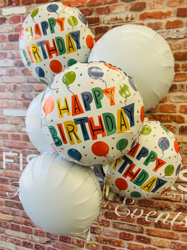Happy Birthday Balloon Bouquet.