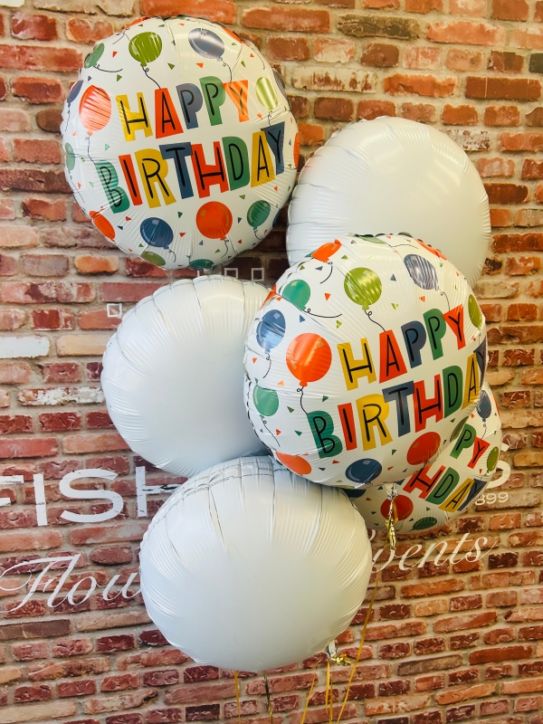 Happy Birthday Balloon Bouquet.