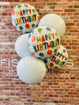 Happy Birthday Balloon Bouquet.