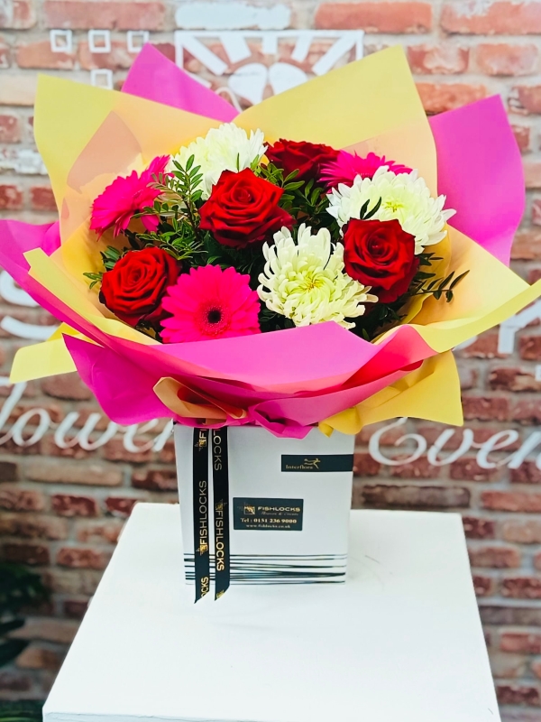 Fishlocks Cerise Lucky Love Hand Tied