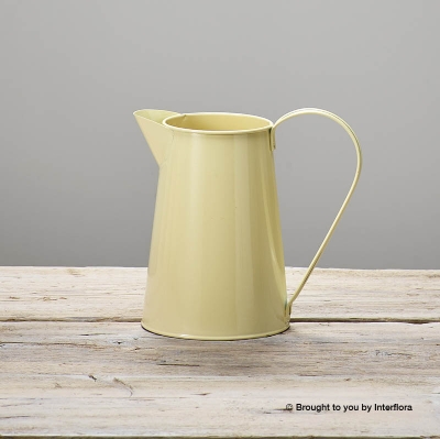 Cream Tin Jug