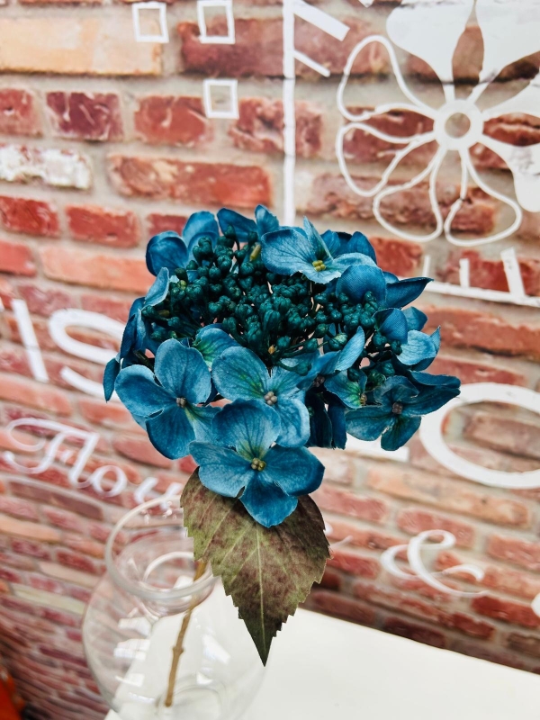 Budding Hydrangea Blue