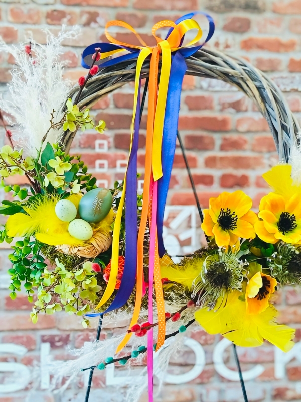 Fishlocks Easter Brights Wreath