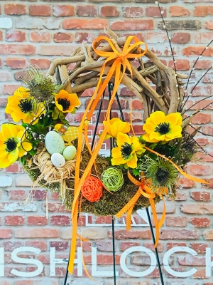 Fishlocks Easter Nest Wreath