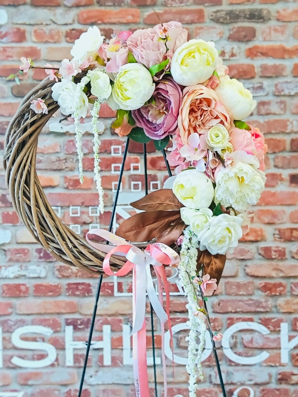 Fishlocks Easter Pastels Wreath