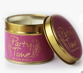 Lily Flame Party Time Candle