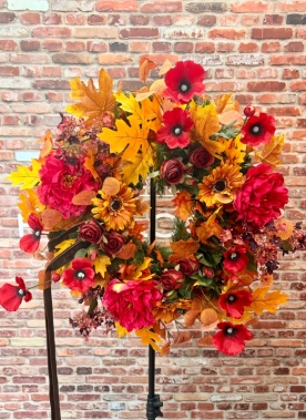 Fishlocks Bespoke Autumnal Wreath