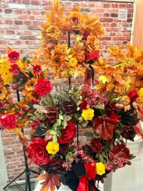 Fishlocks Bespoke Autumnal Wreath