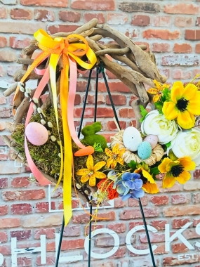 Fishlocks Easter Morning Wreath