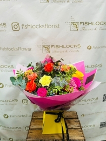 Fishlocks rainbow cloud handtied